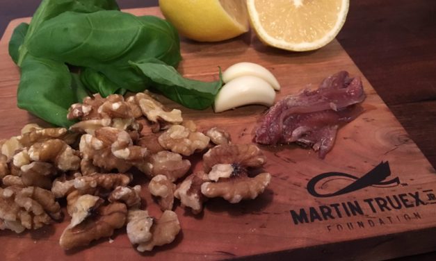 Wondrous walnut pesto