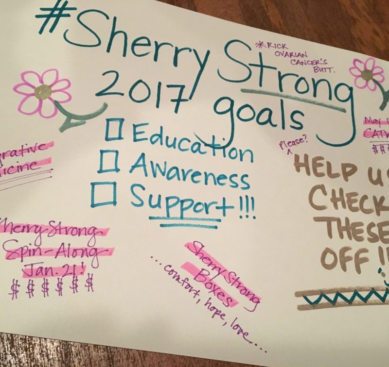 SherryStrong’s 6 Goals of 2017